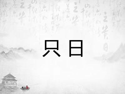 只日