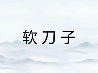 软刀子