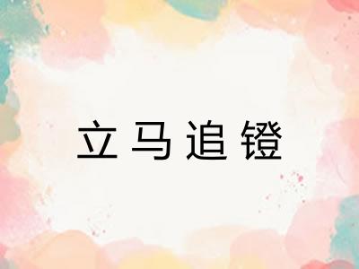 立马追镫