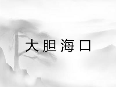 大胆海口