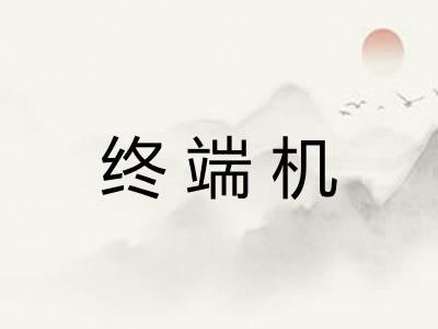 终端机