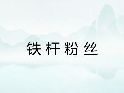 铁杆粉丝