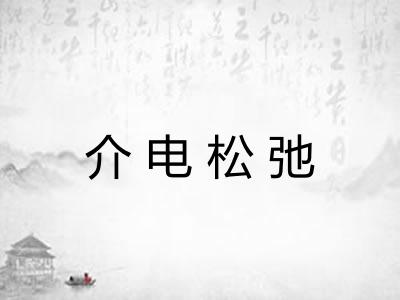 介电松弛