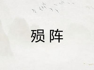 殒阵