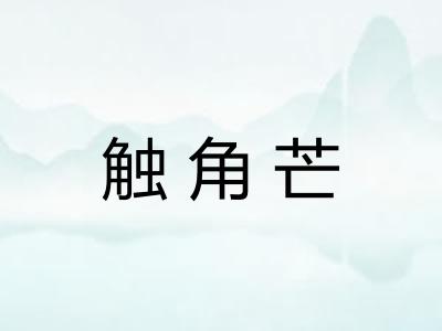 触角芒