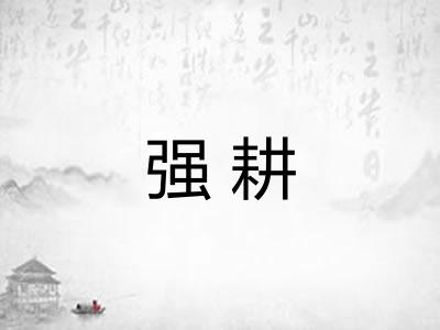 强耕