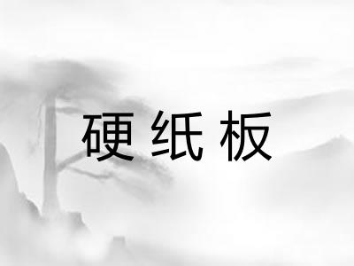 硬纸板