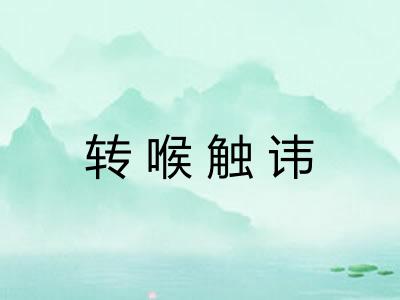 转喉触讳