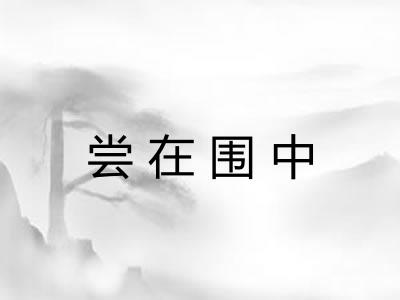 尝在围中
