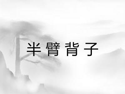 半臂背子