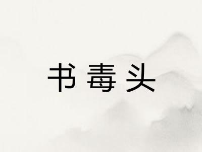 书毒头