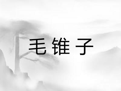 毛锥子