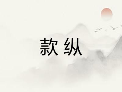 款纵