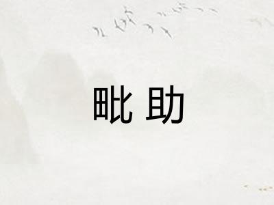毗助
