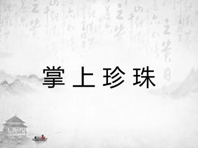 掌上珍珠