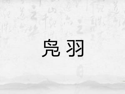 凫羽