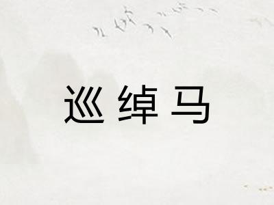 巡绰马