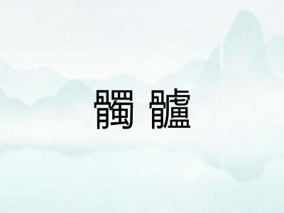 髑髗