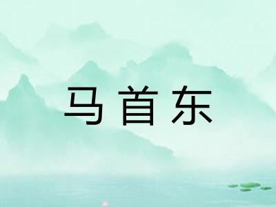 马首东