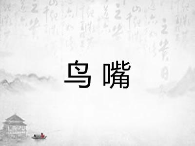 鸟嘴