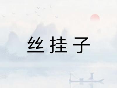 丝挂子