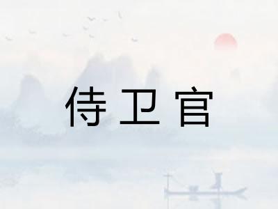 侍卫官