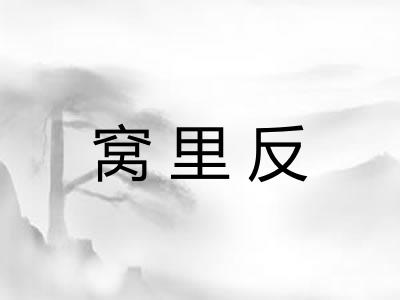 窝里反