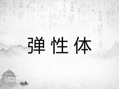 弹性体