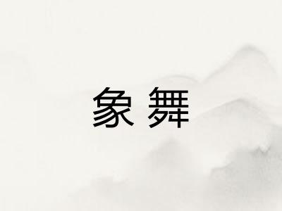象舞