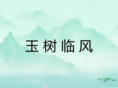 玉树临风