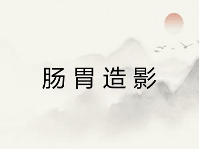 肠胃造影