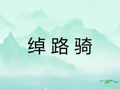 绰路骑