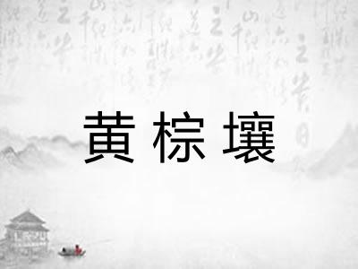 黄棕壤