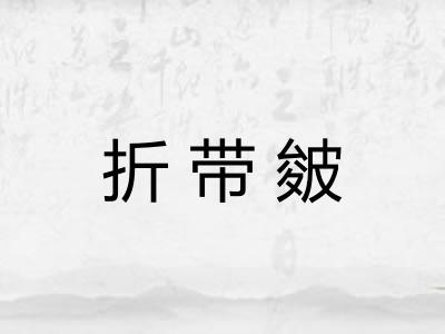 折带皴