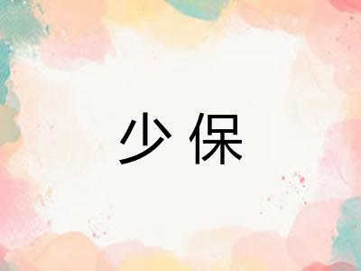 少保