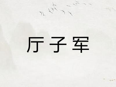 厅子军