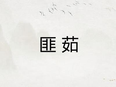 匪茹