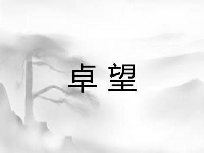 卓望