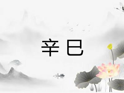 辛巳