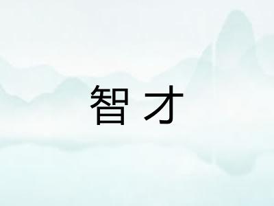 智才