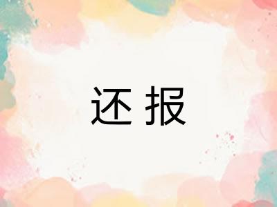还报