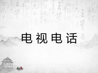 电视电话