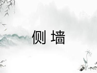 侧墙