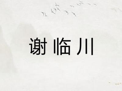 谢临川