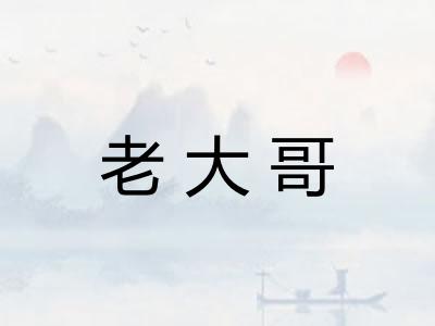 老大哥