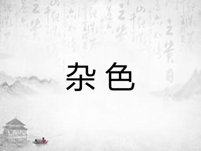 杂色