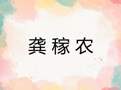 龚稼农