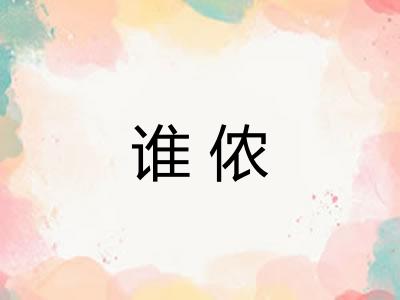 谁侬