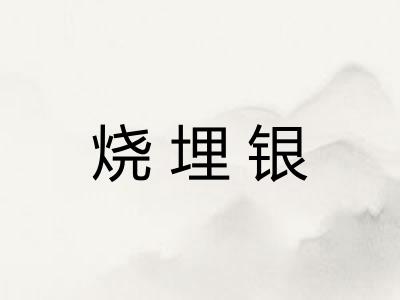 烧埋银