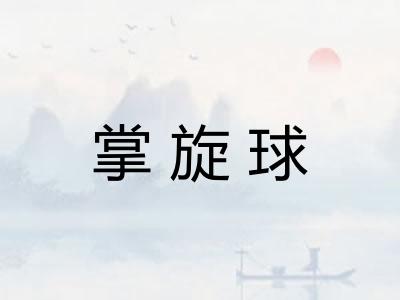 掌旋球
